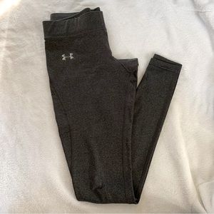 Under Armor Leggings Cold Gear - Grey - Size Small